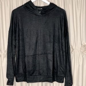 NWOT Black Lightweight Pullover Hoodie